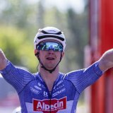 Kaden Groves gagne pour la 3e fois sur la Vuelta en 2024 KEYSTONE/EPA/Javier Lizon